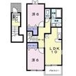 メゾン　ド　セゾンＢの間取図