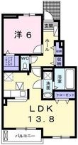 写真：エピナールII1階の間取図