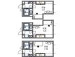 レオパレスレインボーの間取図