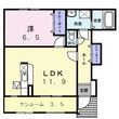 フレスケッツァの間取図
