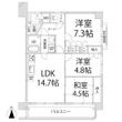 キャッスルコート安室の間取図