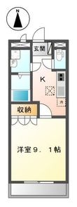 クレストの間取図