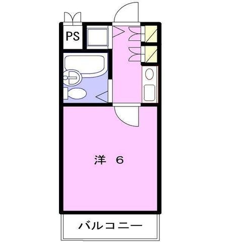 拡大写真:シャトー姫路 2階204の間取り
