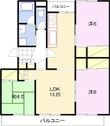 姫路市西新在家2丁目の間取図