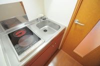 2口コンロでお料理の幅も広がります。