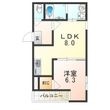 大阪市東淀川区北江口４丁目の間取図