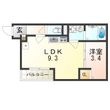 ヴェルジュ福町グランスイートの間取図