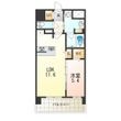 エムズセントラル上新庄の間取図