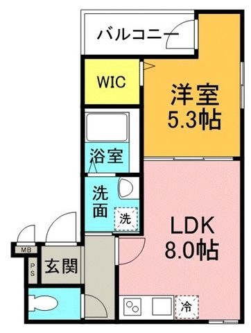拡大写真：大阪市西淀川区出来島１丁目 1階103の間取り