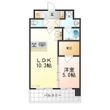 スプランディッド弁天町WESTの間取図