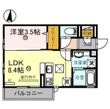 川西市見野1丁目の間取図