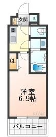 フォーリアライズ尼崎エランの間取図