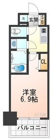 フォーリアライズ尼崎エランの間取図