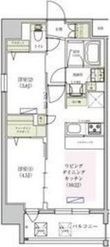 写真:アーバネックス東梅田 2階201の間取図