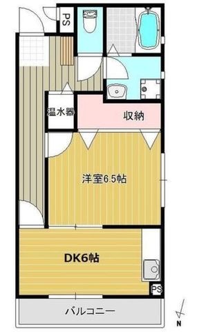 拡大写真:大阪市東淀川区柴島2丁目 3階305の間取り