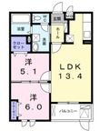 カーサ サリーレの間取図