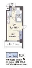 レシオ千里丘の間取図