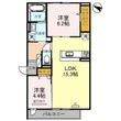 プレサージュ香音の間取図