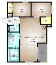 川西市小戸3丁目の間取図