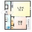 東大阪市瓜生堂1丁目の間取図