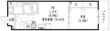 摂津市一津屋1丁目の間取図