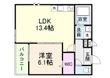 茨木市戸伏町の間取図