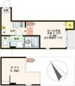 大阪市西淀川区歌島1丁目の間取図