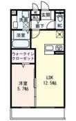 大阪市東淀川区豊里７丁目の間取図