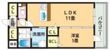 ルアーナ姫島の間取図