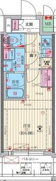 大阪市淀川区西三国２丁目の間取図