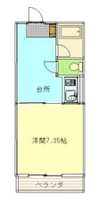 コーポラスTTの間取図