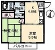 セフォラハイツの間取図