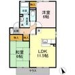 フォルテF　A棟の間取図