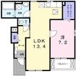 クレール立戸の間取図