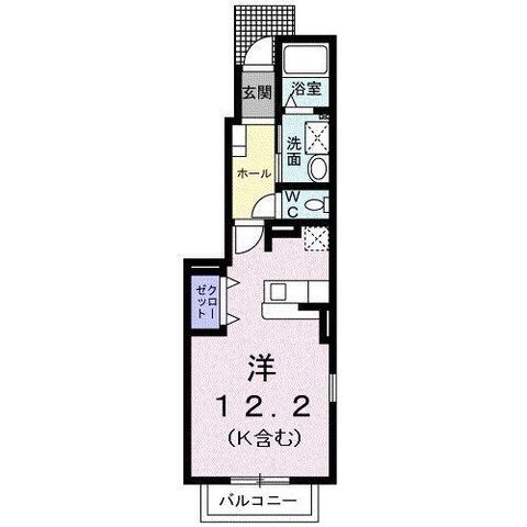 拡大写真:アーバンホワイトタナカIII 1階101の間取り