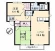 シャーメゾン黒川　B棟の間取図