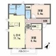 ディアス　愛宕の間取図
