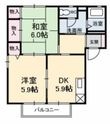 パークハイツ　Ｂ棟の間取図
