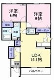 カーサ プラシードⅡの間取図