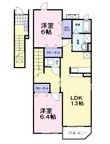 エスプワールBの間取図