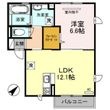 グリュックハイムの間取図