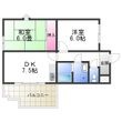 ハイツ水池の間取図