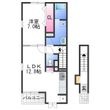 カーサ・カルムⅡの間取図