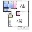 ハイツ花恵の間取図