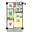 フローラ南館の間取図