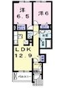 F・ロジャースの間取図