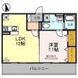 レフィナードKHY Ⅰ棟の間取図