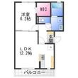 ヴィーブル伏尾の間取図