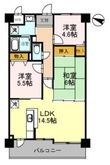 フローラ南館の間取図