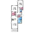 エクリアス浜寺の間取図